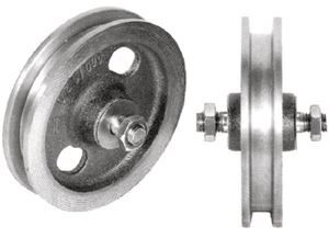 Bild von ErsatzschiebetorrollenLOSE-SCHIEBETUER ROLLEN  62032 140MM