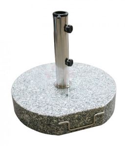 Bild von Sonnenschirmständer rund Ø 45 Granit grau 40 kg