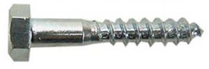 Εικόνα της Sechskantholzschraube / Schlüsselschraube DIN 571SCHLUESSELSCHR V 2A 571 8X100 A25ST A