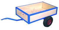 Изображение Anhänger zu Go-Kart 10470 blau bis 100Kg belastbar