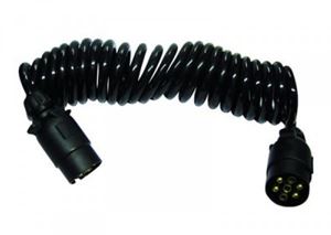 Obrazek Spiral-Verlängerungskabel 2 Stecker 7-polig