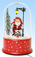 Изображение Schneekugel Weihnachtsmann mit Schnee Funktion
