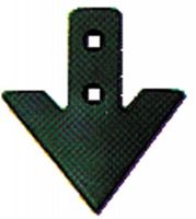 Bild von Gänsefußschar 300 mm mit Langloch