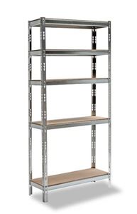 Obrazek Steckregal mit 5 Holzböden 1700x750x300