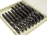 Obrazek Spiralbohrersatz 9tlg MK2/ MK3 14,5 30 mm Holzmann