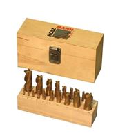 Bild von Fingerfräser  20tlg  3 20mm TiN beschichtet Holzmann
