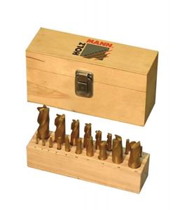 Bild von Fingerfräser  20tlg  3 20mm TiN beschichtet Holzmann