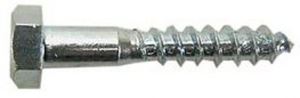Εικόνα της Sechskantholzschraube / Schlüsselschraube DIN 571SCHLUESSELSCH.VZ -D571 12X260 A  25ST