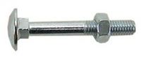 Bild von Flachrundschraube / Schlossschraube DIN 603SCHLOSS-SCHR-VZ- D-603 12X180 A  25ST