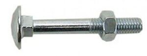 Bild von Flachrundschraube / Schlossschraube DIN 603SCHLOSS-SCHR-VZ- D-603 10X260 A  25ST