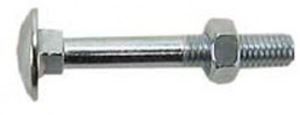 Bild von Flachrundschraube / Schlossschraube DIN 603SCHLOSS-SCHR-VZ- D-603  8X 90 A 100ST