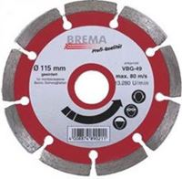 Bild von DiamanttrennscheibeDIAMANTSCHEIBE SEGMENT  180MM 71553