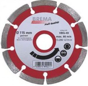 Bild von DiamanttrennscheibeDIAMANTSCHEIBE SEGMENT  180MM 71553