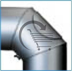 Bild von BogenBOGEN SENOTH 90 GRAU 150 MM MIT TUER
