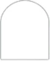 Bild von Glas-UnterlegplattenGLASPLATTE 6MM 1 000X1200 ABGERUNDET