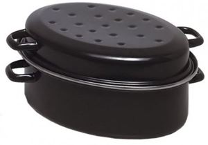 Bild von Gansbräter GourmetGANSBRAETER 26CM SW.EMAILL    GBCS26