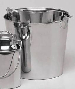 Bild von EimerEIMER 9L  EDEL- STAHL 18/10    10010