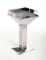 Obrazek TRICHTERGRILL - EDELSTAHL  50 x 50 cm