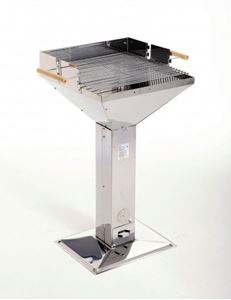 Obrazek TRICHTERGRILL - EDELSTAHL  50 x 50 cm