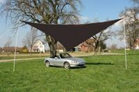 Bild von Sonnensegel Dreieckig 5m erdfarben/terracotta