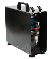 Resim Airbrush Kompressor Doppelkolben ABK