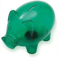 Bild von Sparschwein "Piggy XXL", grün