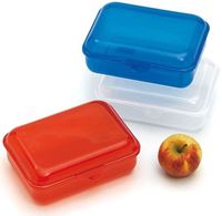 Bild von Brotdose "Lunch", blau