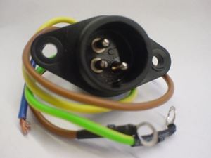 Afbeelding van Stecker Buchse für Steuerung Winde mit Spritzwasserschutz