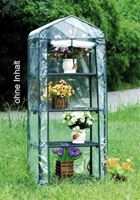 Bild von Gewächshaus mit 4 Gitterböden 69x49x157 cm