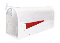 Bild von American Mailbox aus Alu, Weiss