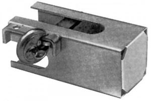 Bild von Deichselsicherung / Kastenschloss mit Schloß