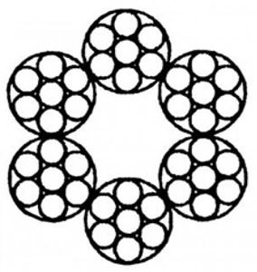 Bild von DrahtseilUNIQAT DRAHTSEIL VERZINKT   4MM 200M