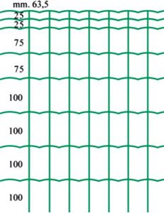 Bild von Drahtgitter ToledoDRAHTGITTER GRÜN TOLEDO   1220MM 25M