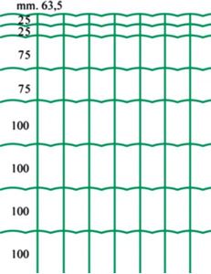 Bild von Drahtgitter ToledoDRAHTGITTER GRÜN TOLEDO   1020MM 25M
