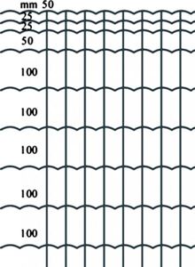 Bild von Drahtgitter CordobaDRAHTGITTER ANTH CORDOBA  1520MM 25M
