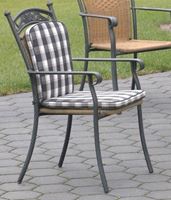 Bild von Bank, 2-Sitzer, stapelbarBANK ROM 2-SITZ. EISENGRAU/NATUR 5539