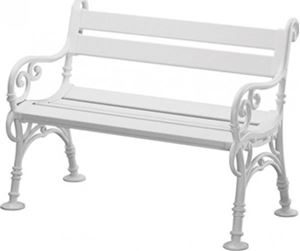 Bild von Bank LinderhofBANK 3-SITZER LINDERHOF WEISS