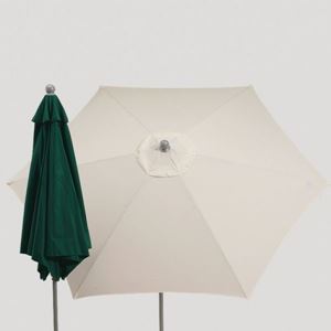 Bild von Sonnenschirm Push upALU-SCHIRM NATUR 300/6 LUXUS 52420