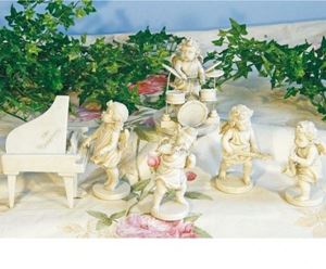 Bild von Engel Rockband The SkywalkersROCKBAND 6ER SET 13-15CM       08447