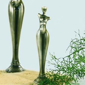 Bild von FrauenfigurFRAUENFIGUR SILBER H:53CM  07909