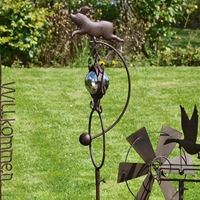 Bild von Gartenstecker SchweinSTECKER PENDEL 160CM KUGEL   123185