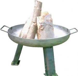 Bild von FEUERSCHALE 55CM  METALL   02396