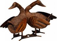 Bild von Entenpaar Le CanardENTENPAAR SITZEN D   LE CANARD 123422