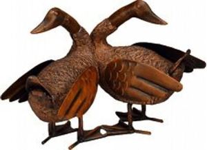 Bild von Entenpaar Le CanardENTENPAAR SITZEN D   LE CANARD 123422