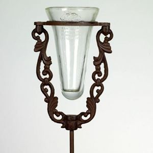 Bild von Beetstecker mit RegenmesserREGENMESSER GUSS /GLAS 18X134,5  TH39