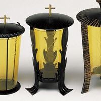 Bild von GrablaterneGRABLATERNE   24 CM SCHWARZ  60870001