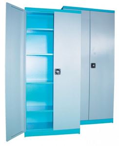 Obrazek Stahl-Flügeltürschrank (2er-Set)  Güde Gd_40691