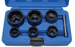 Afbeelding van Spezial-Steckschlüsseleinsätze / Schraubenausdreher, 6-tlg. BGS