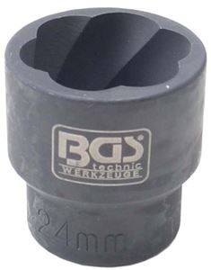 Afbeelding van Spezial-Steckschlüsseleinsatz / Schraubenausdreher 1/2, 24 mm