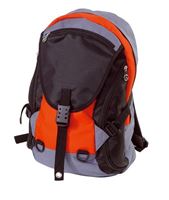Изображение Rucksack, schwarz/grau/rot